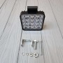 Фара LED квадратна 48 MINI 6000K (16 діодів) Потужний корпус (8.5см х 8.5см х 2.5см)