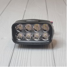 Світлодіодна LED фара 12W 8 діодів бл/світло